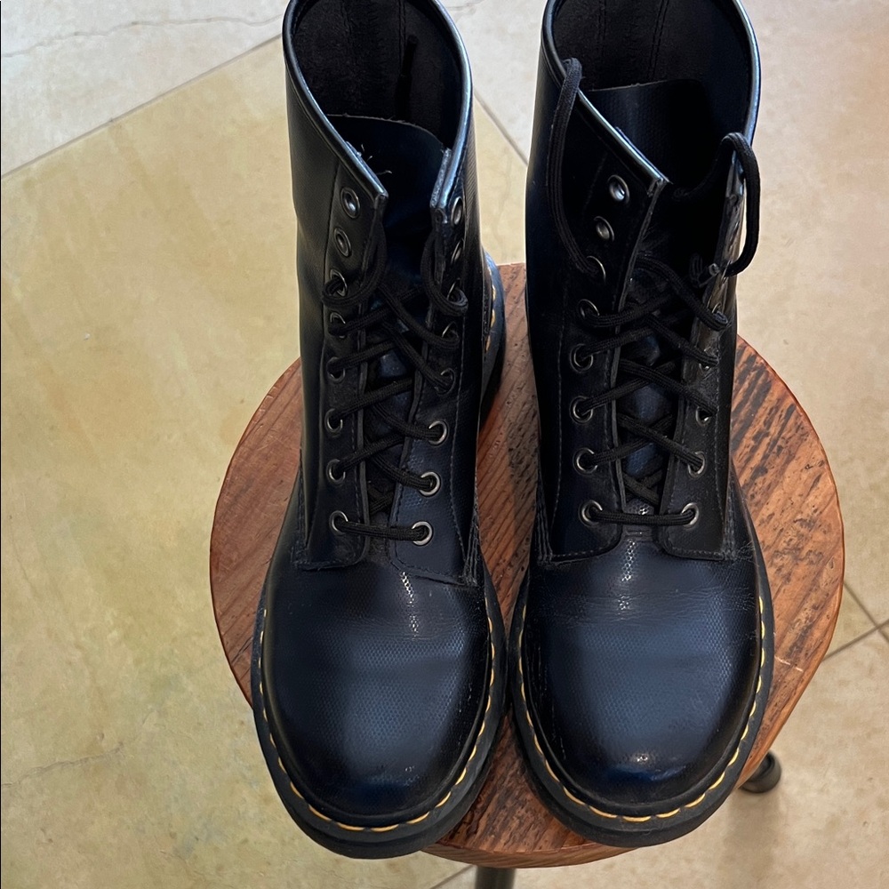 Dr. Martens Midnight Navy Lace-Up Boots